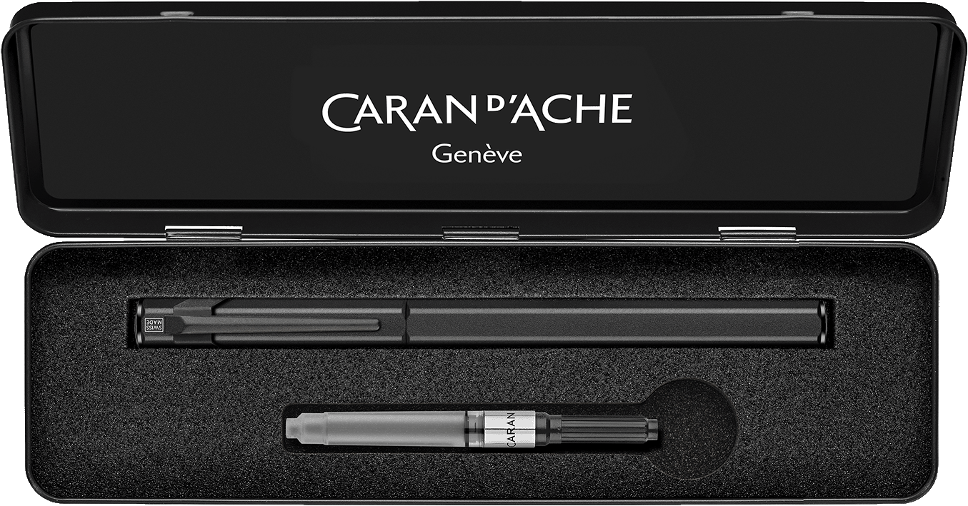 Caran d'Ache 849 Black Code fountain pen - Fontoplumo