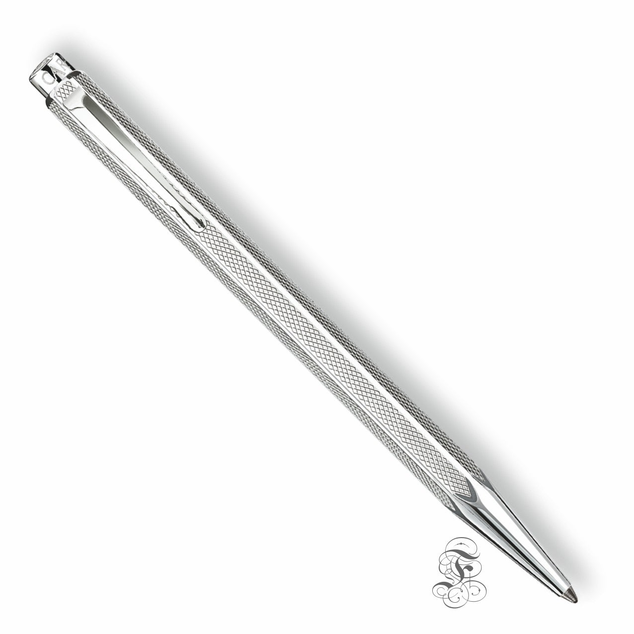 Caran d'Ache Ecridor Retro silver ballpoint - Fontoplumo