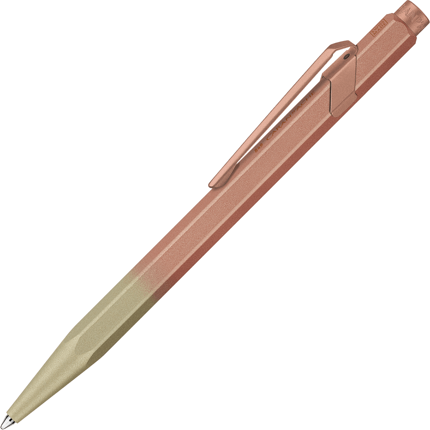 Caran d'Ache 849 Claim Your Style 5 Sunstone Pink ballpoint pen - Fontoplumo
