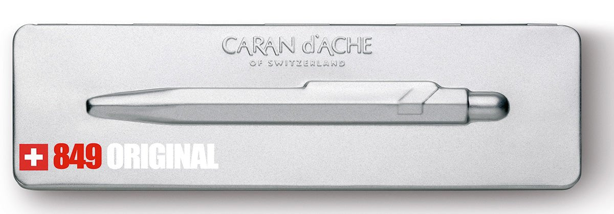 Caran d'Ache 849 Original ballpoint pen with pencase - Fontoplumo
