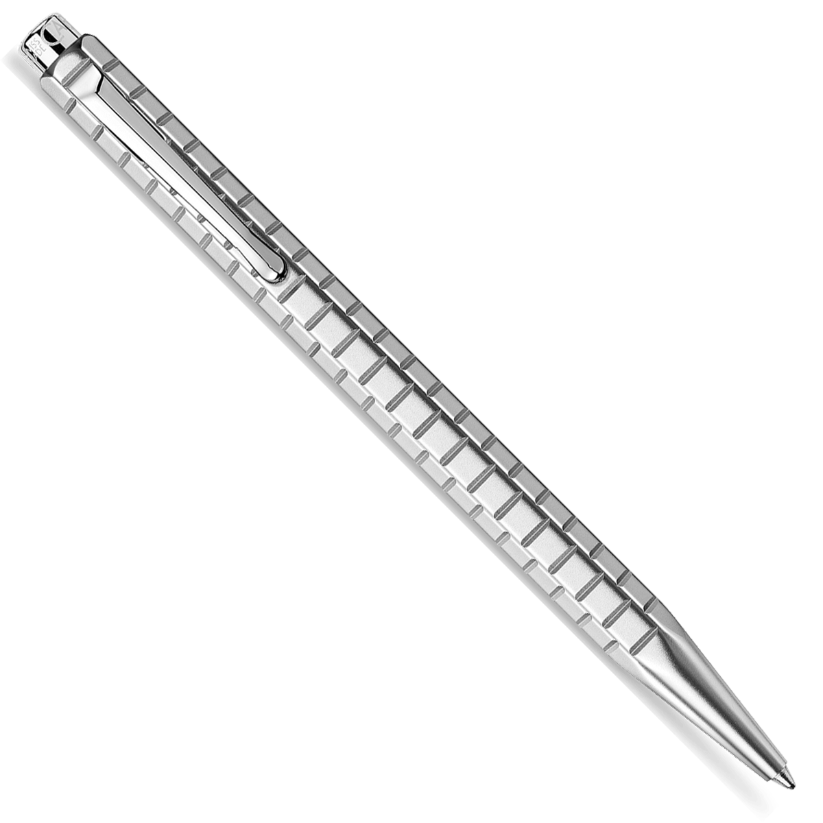 Caran d'Ache Ecridor Avenue silver ballpoint - Fontoplumo