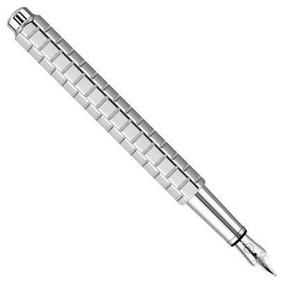 Caran d'Ache Ecridor Avenue silver fountain pen - Fontoplumo