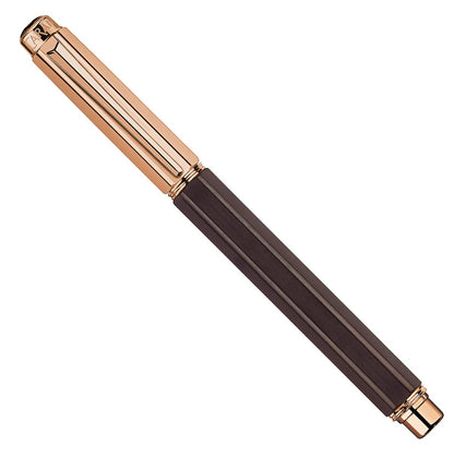 Caran d'Ache Varius Ebony wood and rose gold fountain pen - Fontoplumo