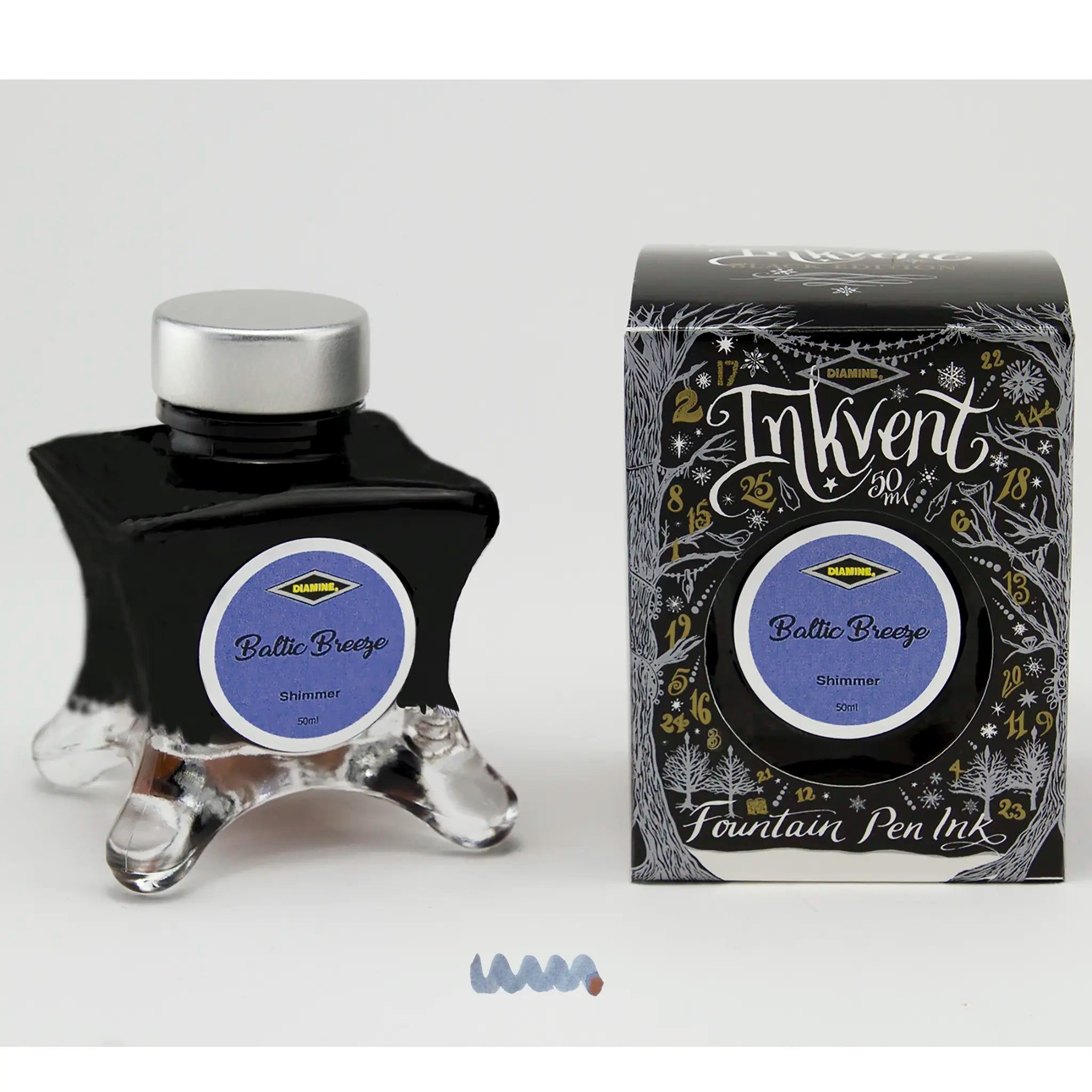 Diamine Inkvent Black Edition 2024 50ml - Fontoplumo