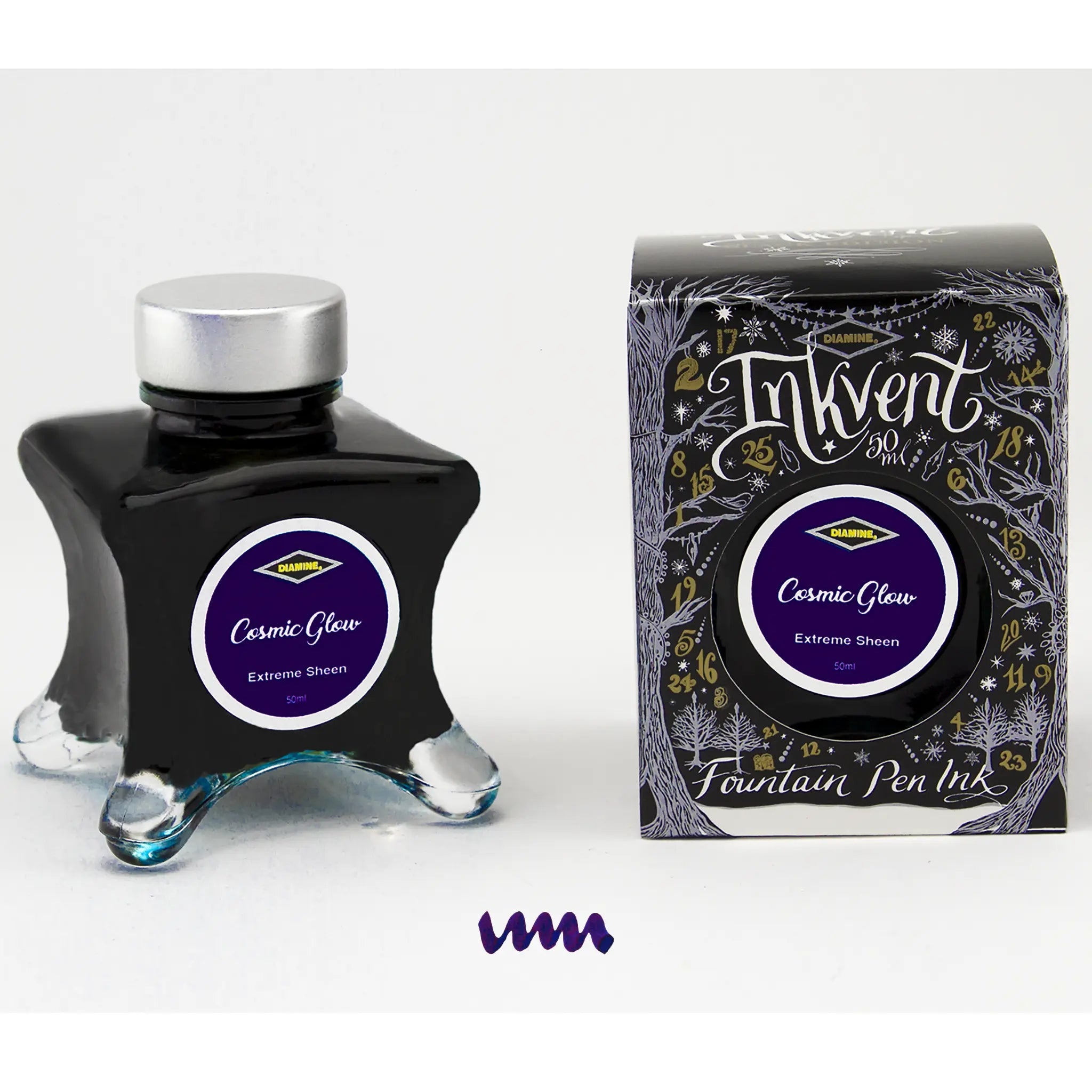 Diamine Inkvent Black Edition 2024 50ml - Fontoplumo