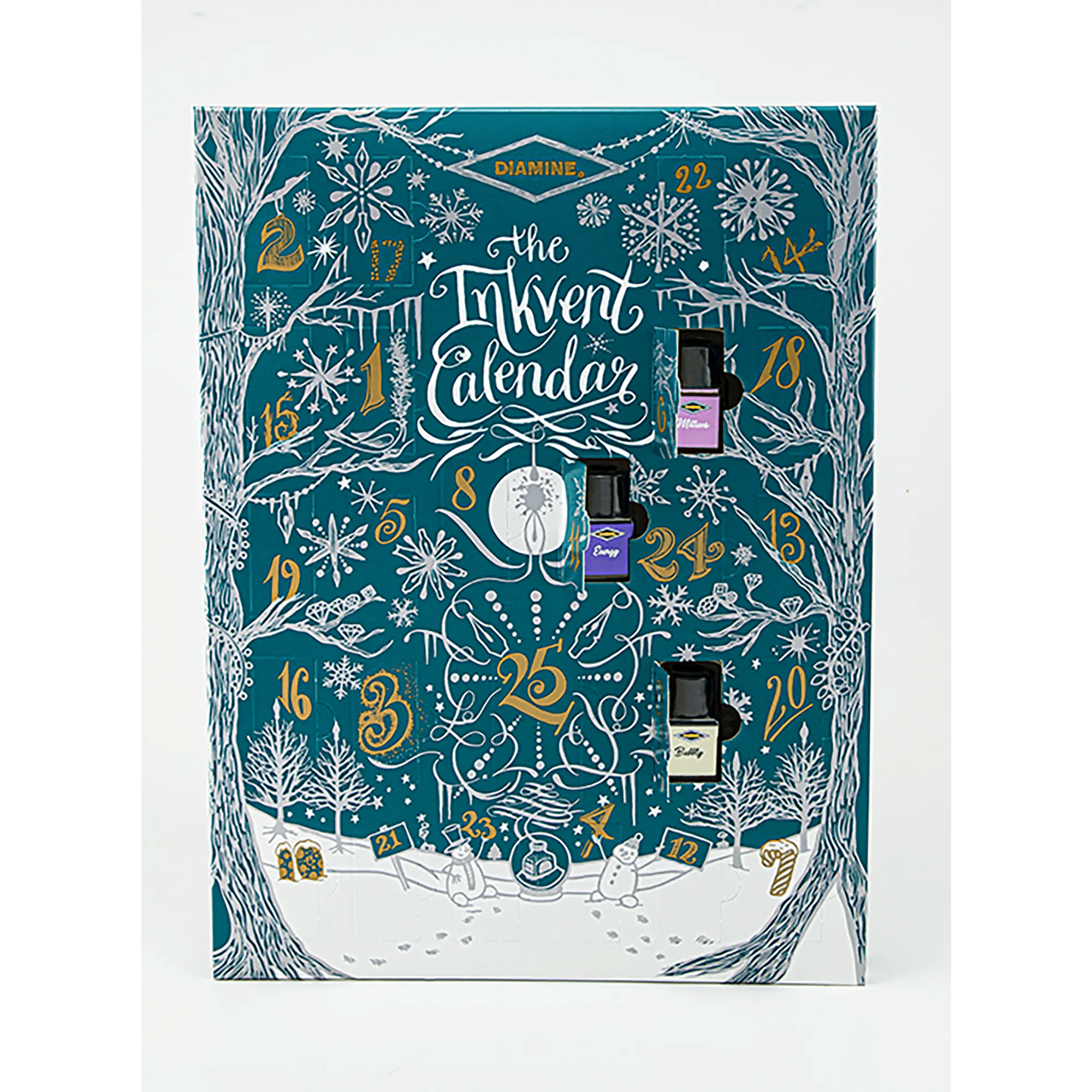 Diamine Inkvent calendar 2025 Teal Edition - Fontoplumo