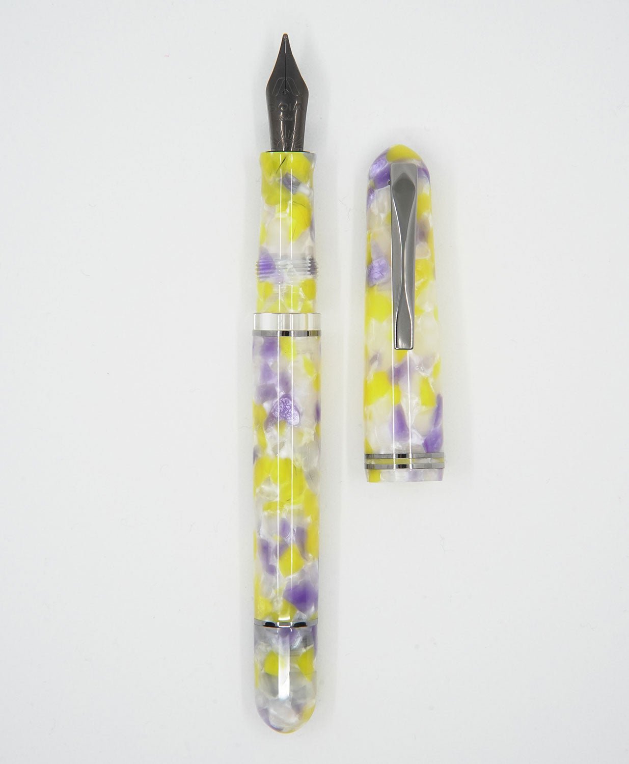 Gioia Métis Colibri Viola ruthenium fountain pen - Fontoplumo