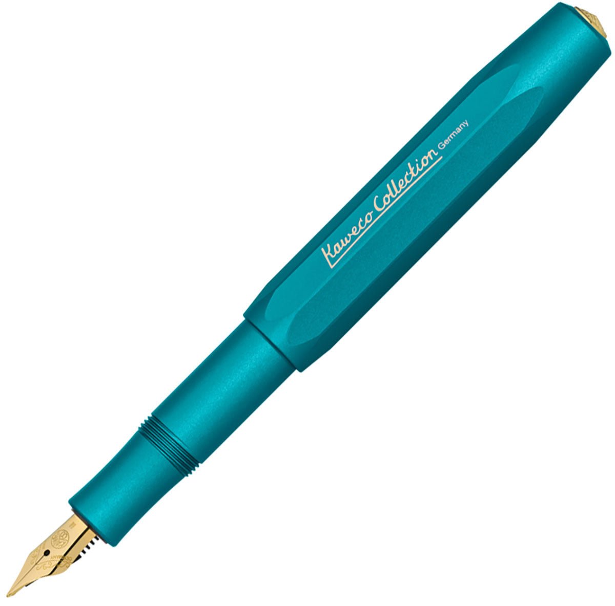 Kaweco AL Sport Collection Iguana Blue fountain pen - Fontoplumo