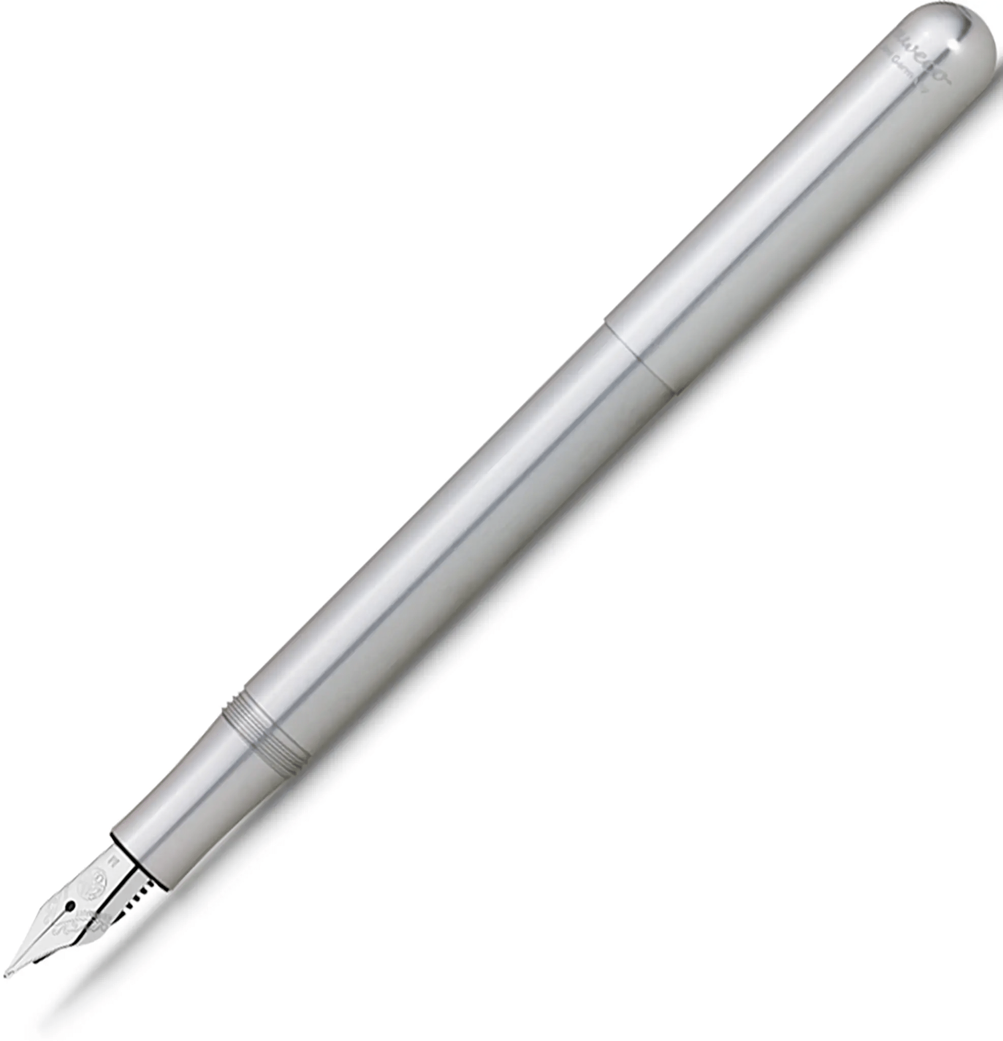 Kaweco Liliput aluminum silver fountain pen - Fontoplumo