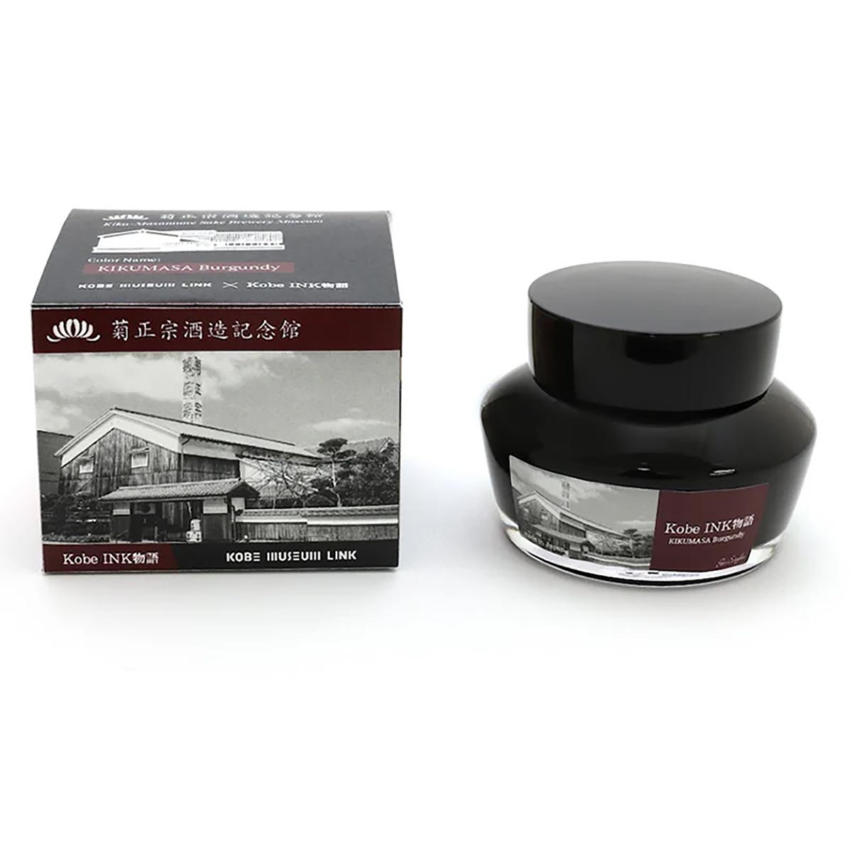 Kobe ink Lampwork Museum Maroon 50ml - Fontoplumo