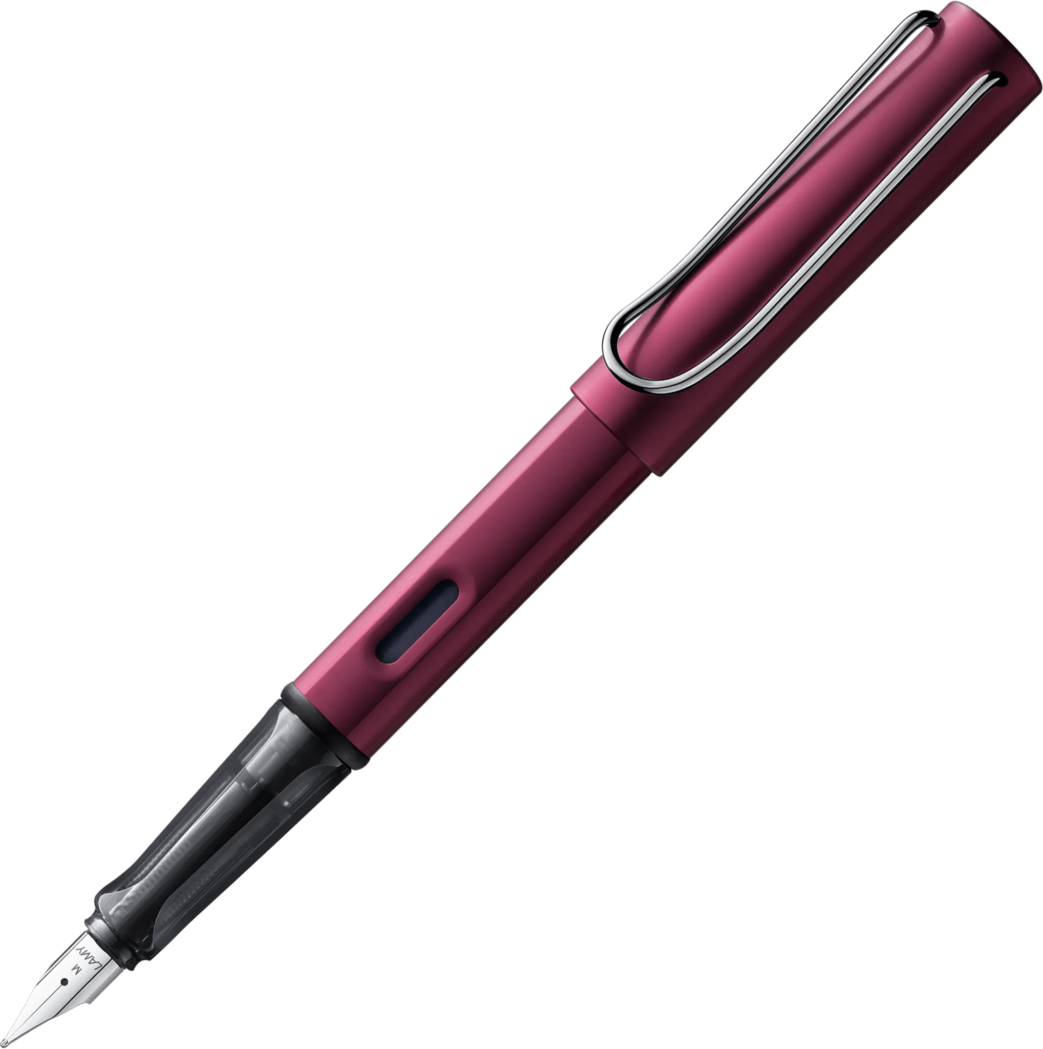 LAMY AL - star purple - black fountain pen - Fontoplumo