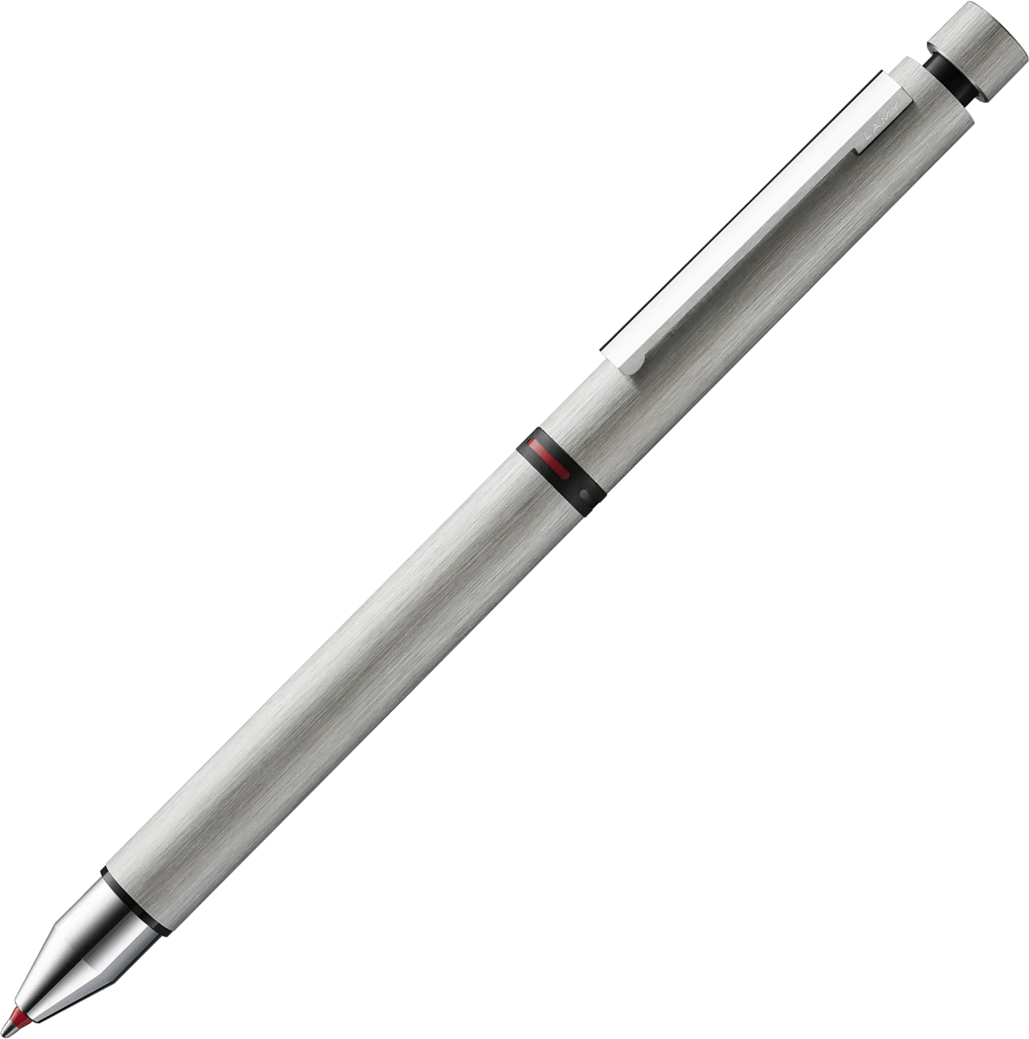 Lamy CP1 tri pen ballpoint pen and pencil brushed - Fontoplumo