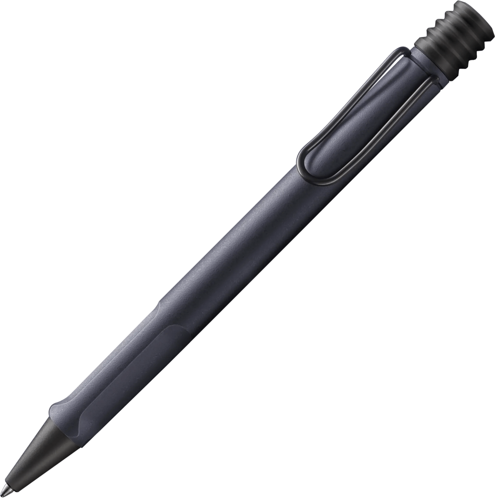 LAMY safari steel black ballpoint pen - Fontoplumo