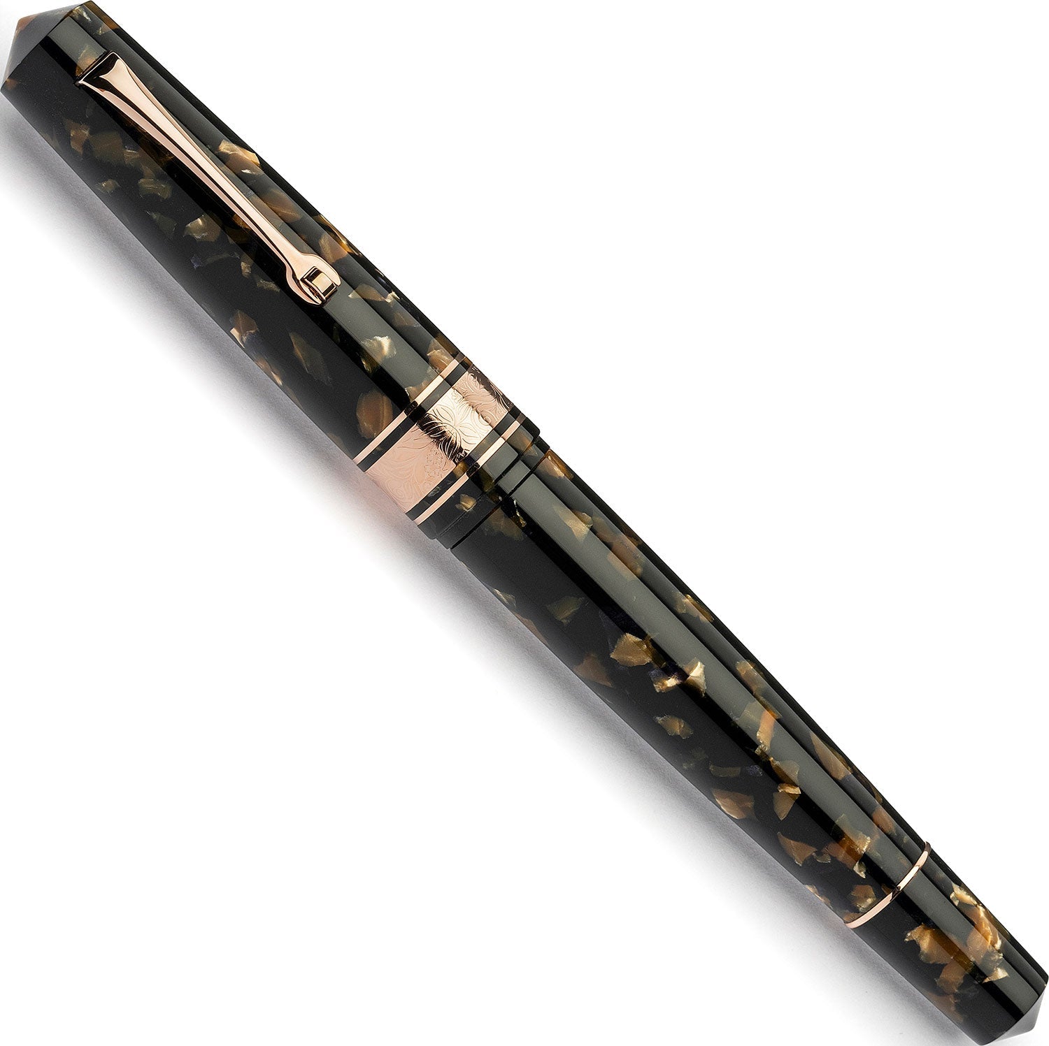 Leonardo Cinquantesimo Federico rose gold trim - Fontoplumo