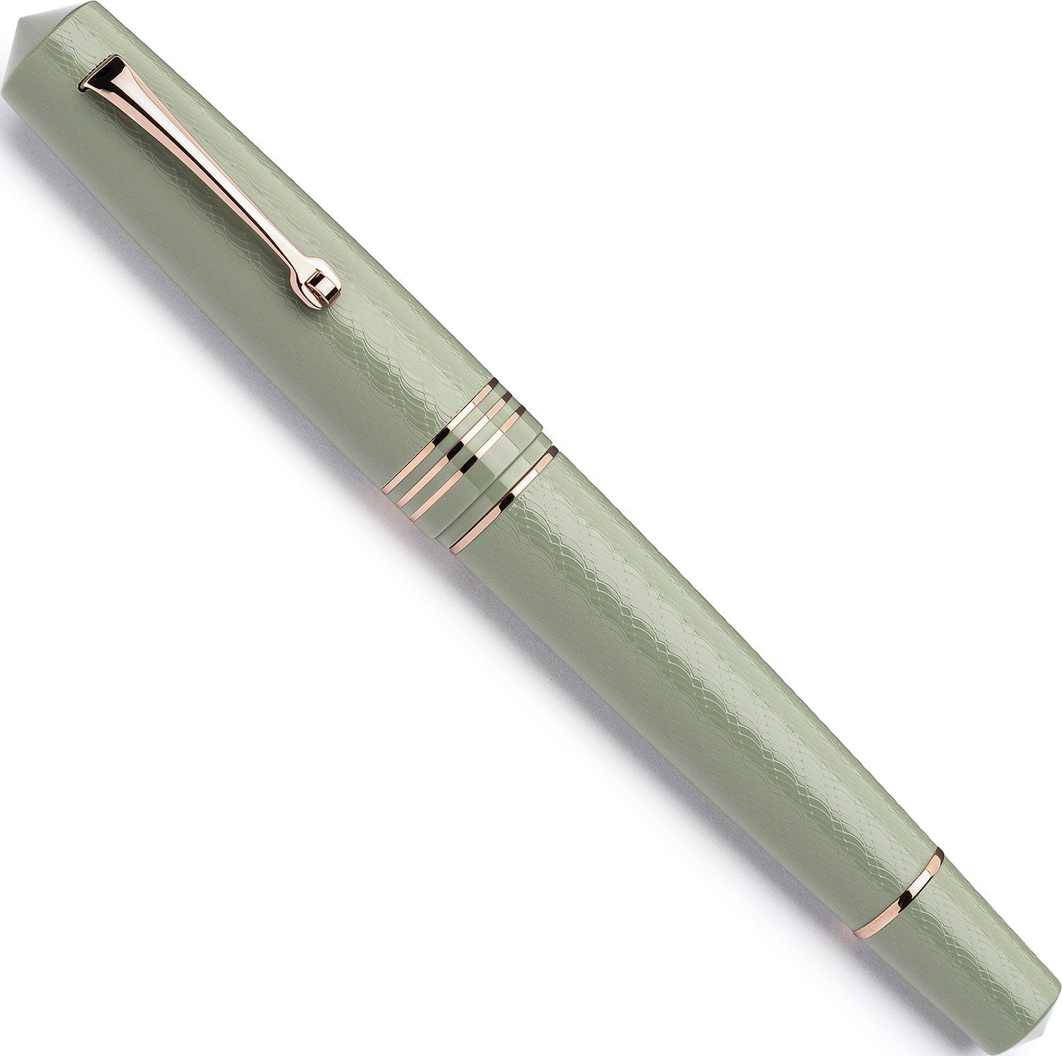 Leonardo Momento Zero Grande 2.0 Guilloche Verdigris - Fontoplumo
