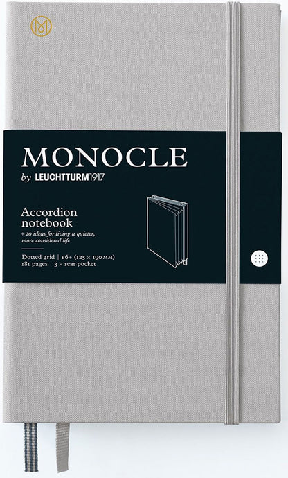 Monocle B6+ hardcover notebook accordion by Leuchtturm - Fontoplumo