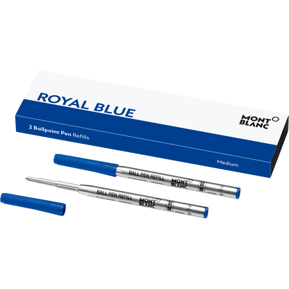 Montblanc Ballpoint Refill Royal Blue 2 pieces - Fontoplumo