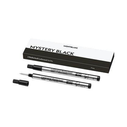 Montblanc Rollerball LeGrand Refill Mystery Black 2 pieces - Fontoplumo