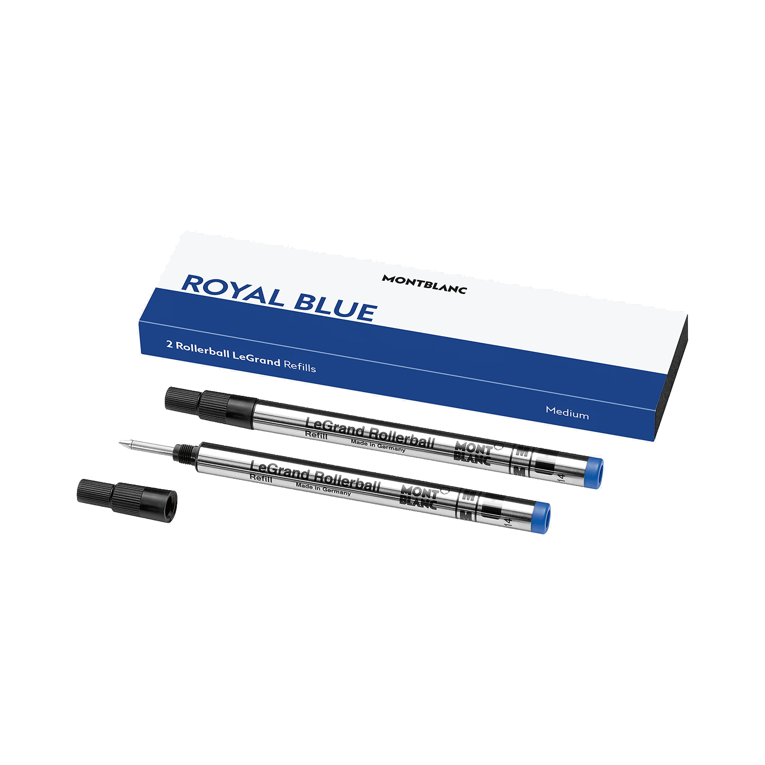 Montblanc Rollerball LeGrand Refill Royal Blue 2 pieces - Fontoplumo