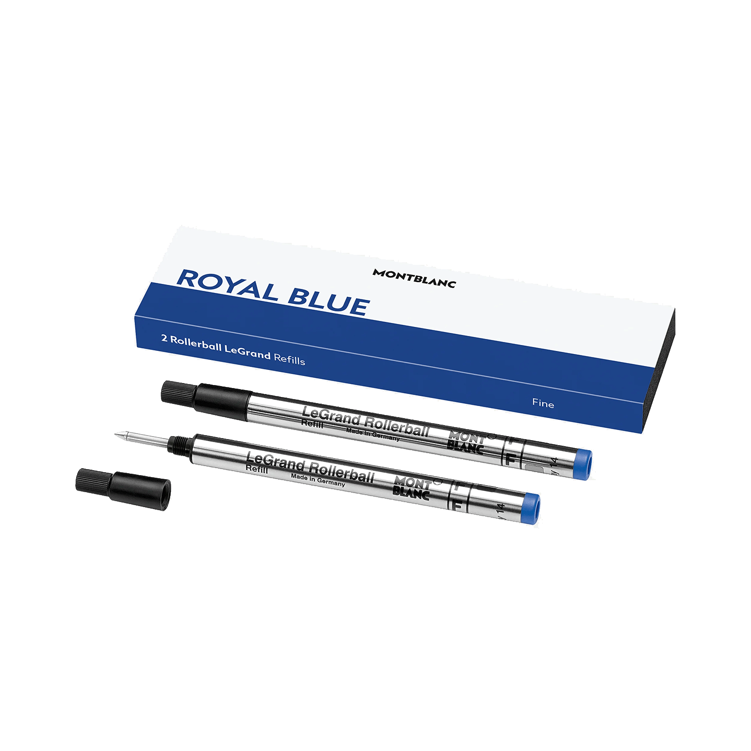Montblanc Rollerball LeGrand Refill Royal Blue 2 pieces - Fontoplumo