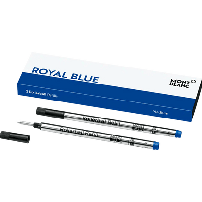 Montblanc Rollerball Refill Royal Blue 2 pieces - Fontoplumo