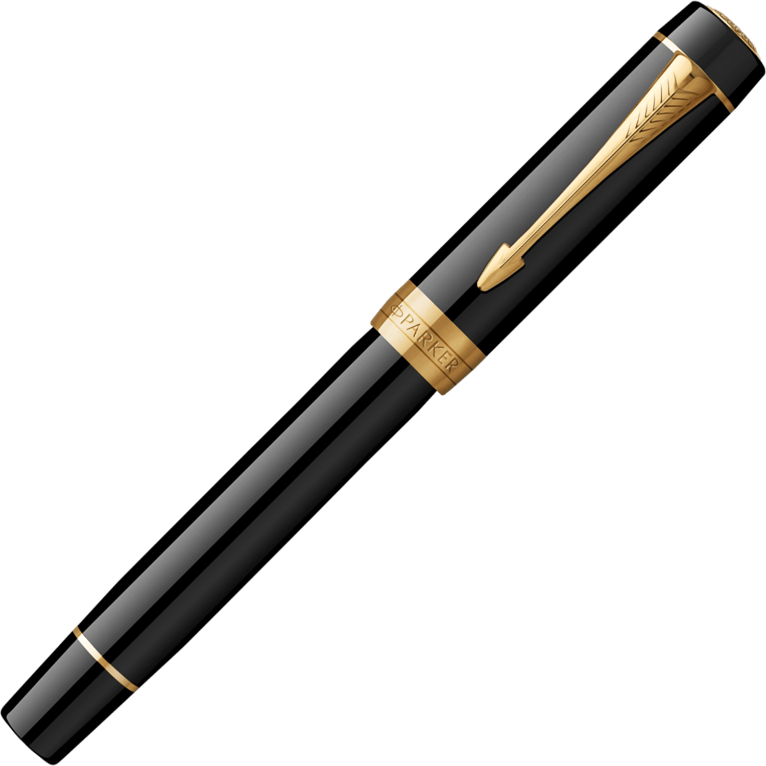 Parker Duofold classic black GT fountain pen - Fontoplumo