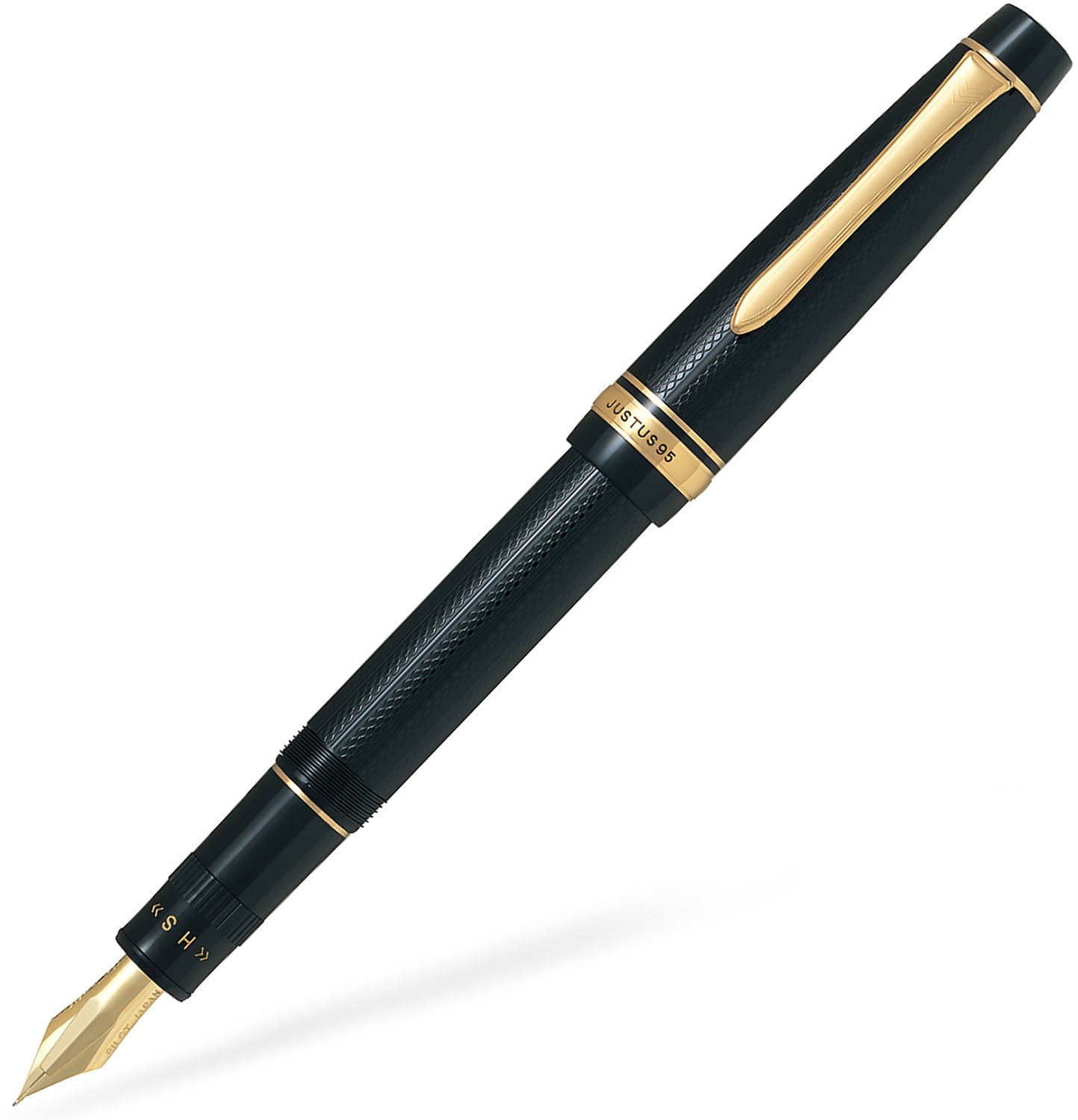 Pilot Justus with gold trim fountain pen - Fontoplumo
