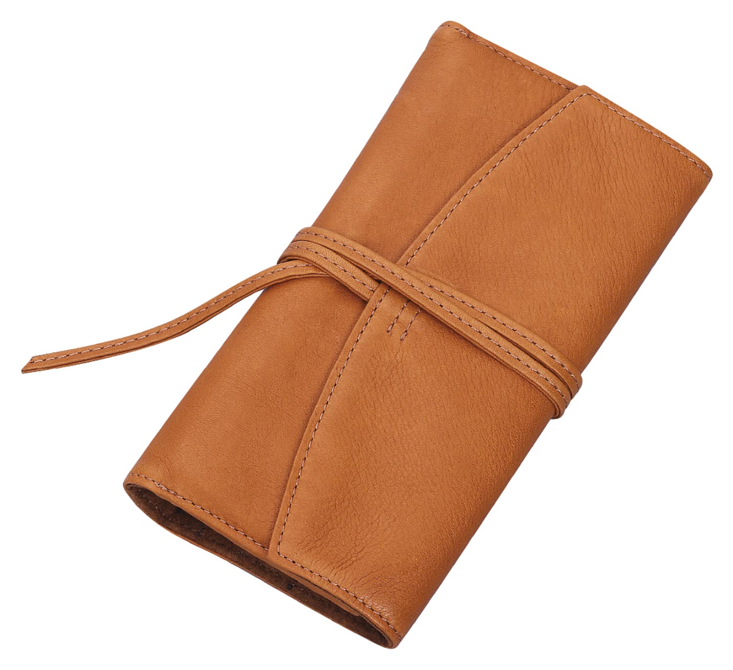 Pilot pen roll camel for 3 pens plus pocket - Fontoplumo