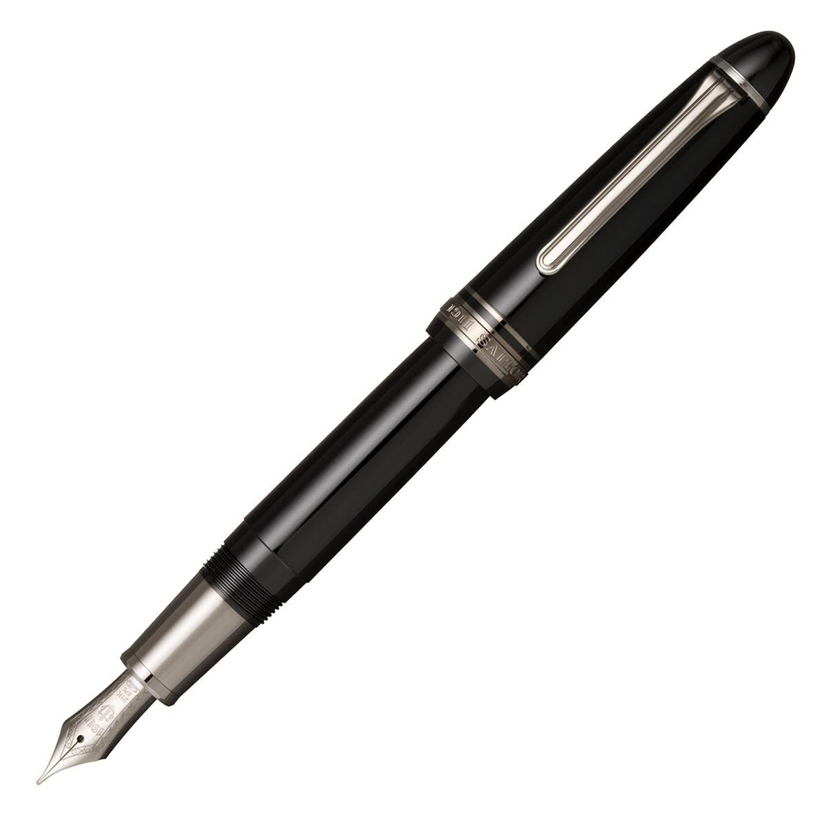 Sailor 1911 Large Black Lustre fountain pen - Fontoplumo