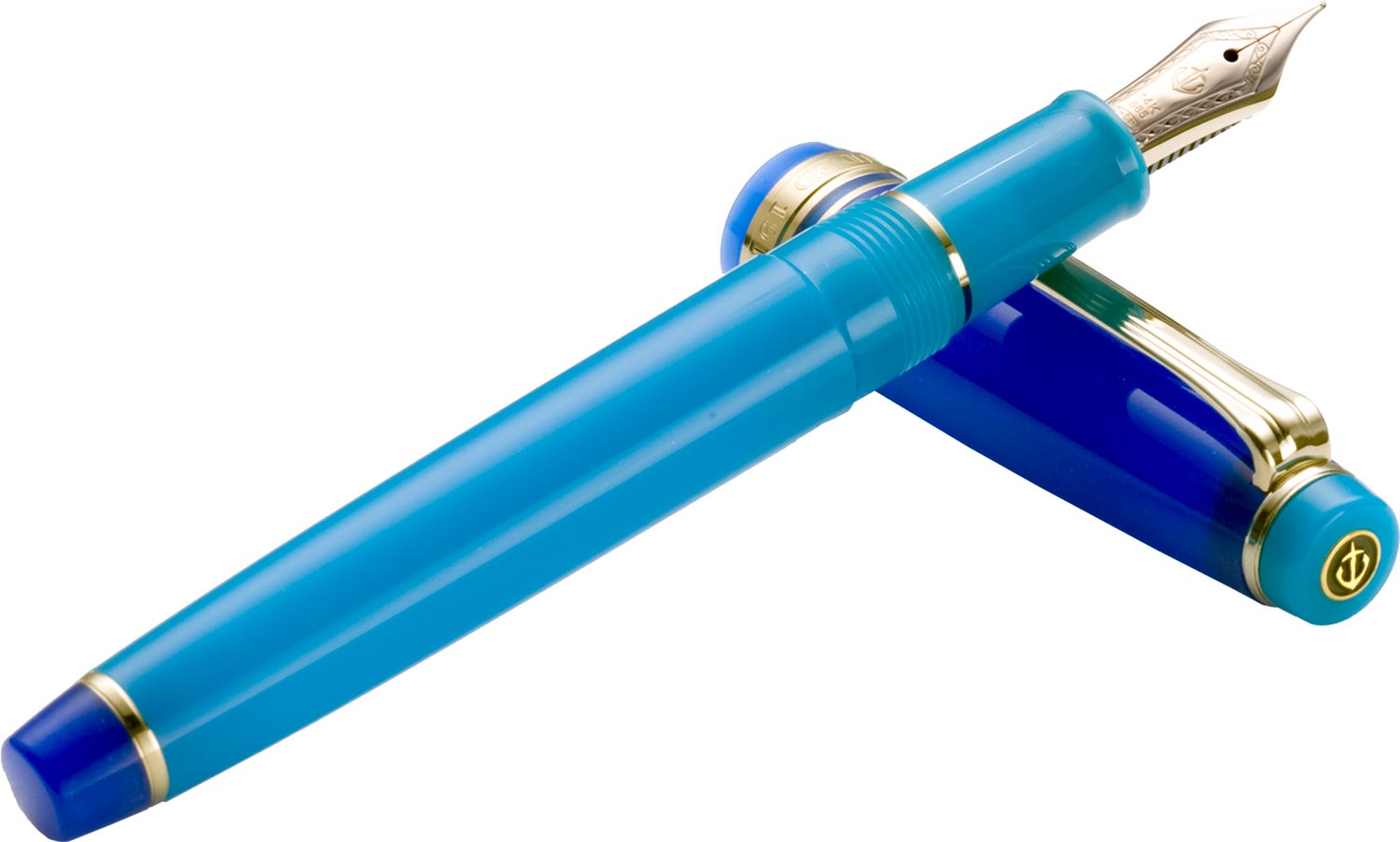 Sailor Pro Gear Blue Quasar Slim fountain pen - Fontoplumo