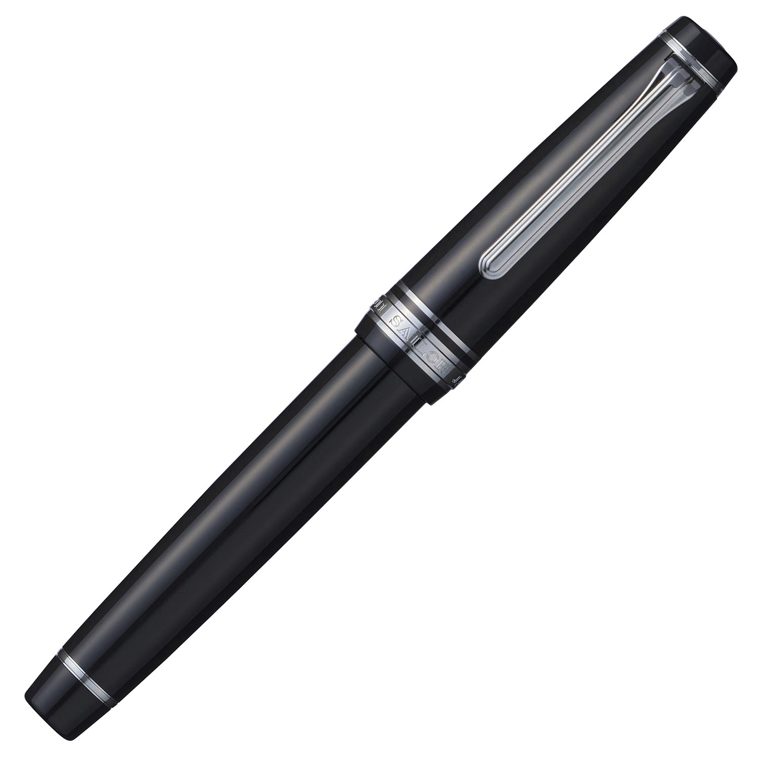 Sailor Pro Gear Ginza silver fountain pen - Fontoplumo