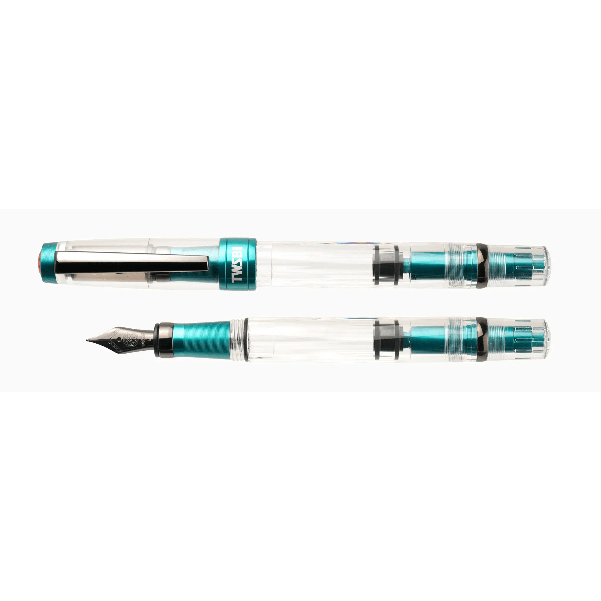 TWSBI Diamond 580 AL R Caribbean with Onyx fountain pen - Fontoplumo