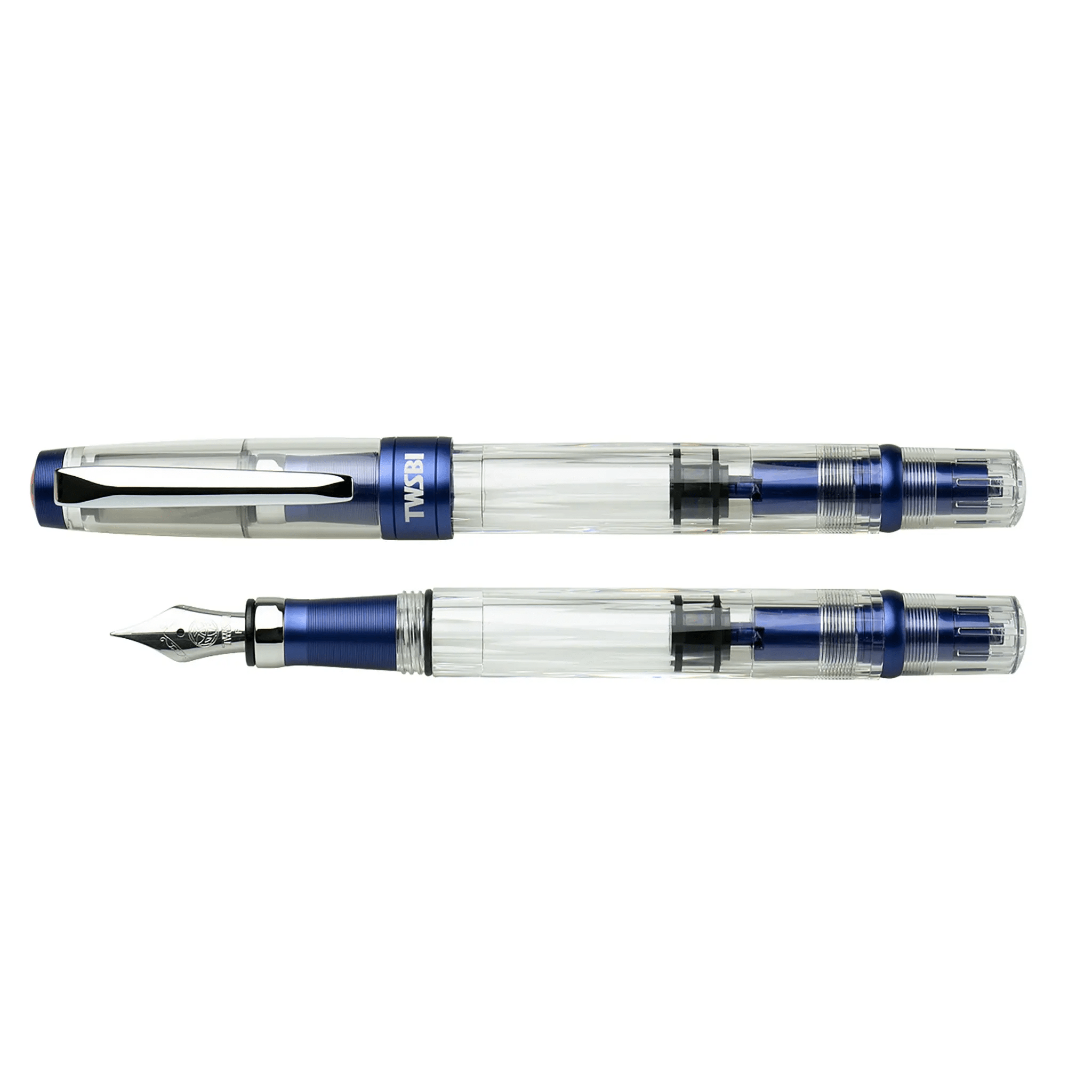 TWSBI Diamond 580 AL R Navy Blue fountain pen - Fontoplumo