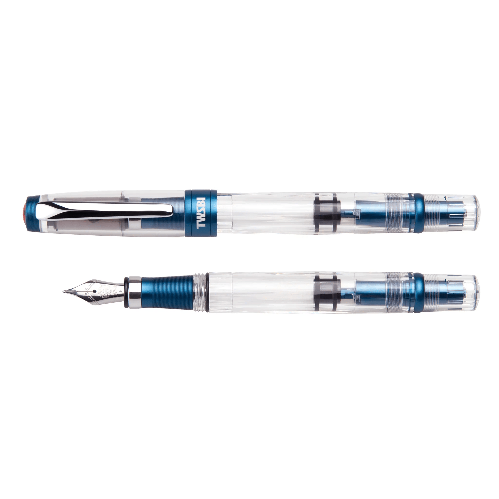 TWSBI Diamond 580 AL R Prussian Blue fountain pen - Fontoplumo
