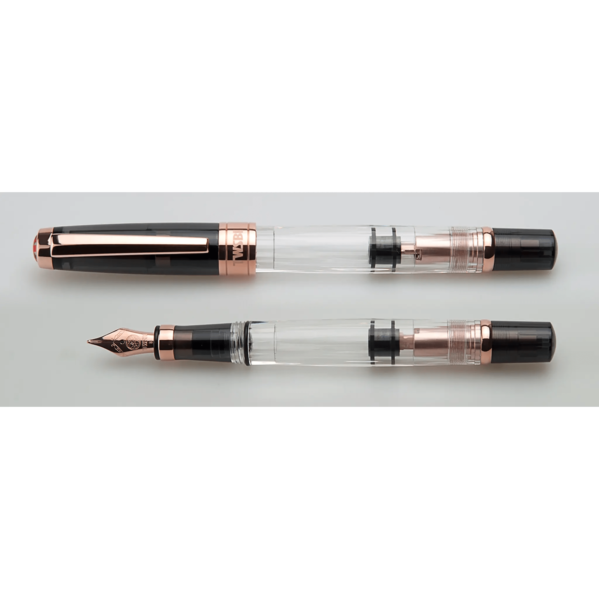 TWSBI Diamond 580 Smoke Rosegold II fountain pen - Fontoplumo
