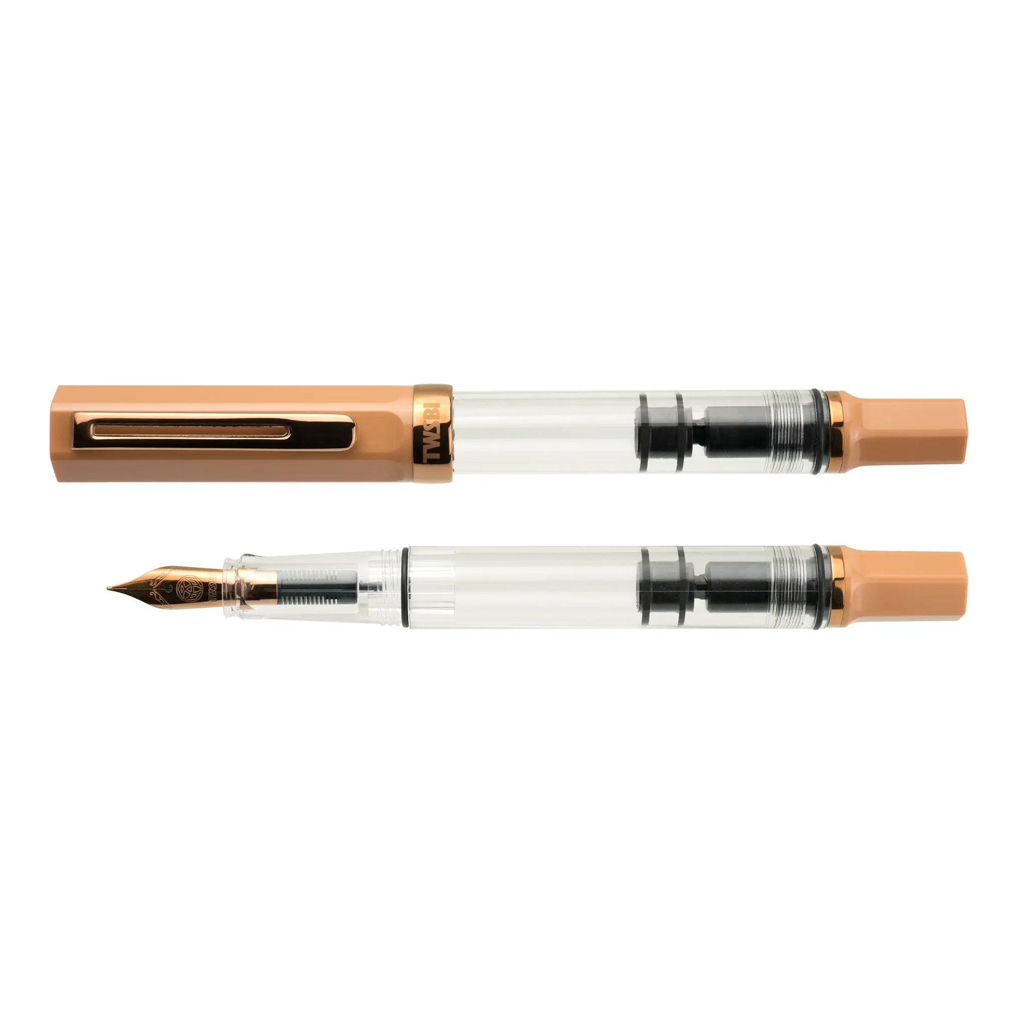 TWSBI Eco Caffe and bronze fountain pen - Fontoplumo